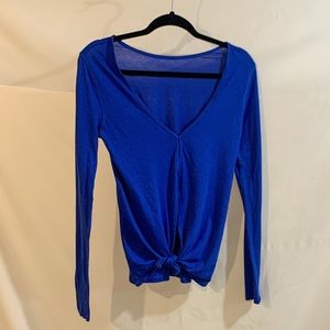 Lululemon tie wrap top, reversible fit, size 6